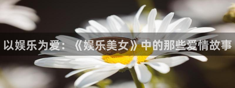 长征娱乐平台注册：以娱乐为爱：《娱乐美女》中的那些爱情故事